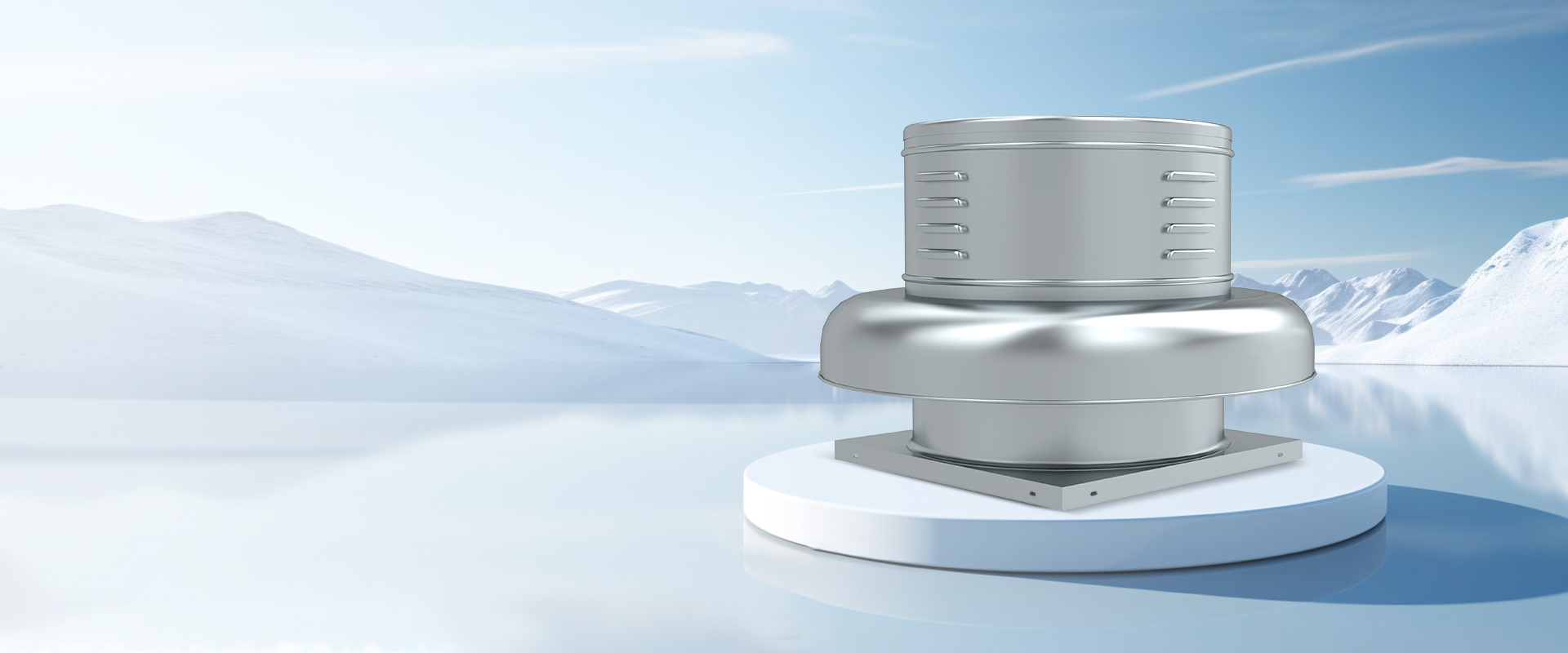 Customized axial fan for precise ventilation