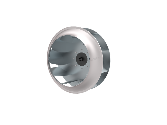 Centrifugal aluminum impeller