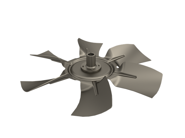 One-piece Molded Axial Impeller