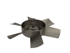 Mixed Flow Welding Impeller